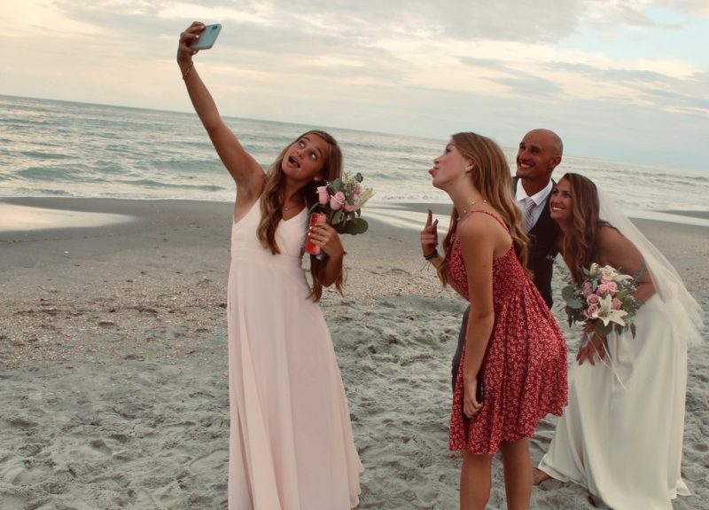 Wedding selfies