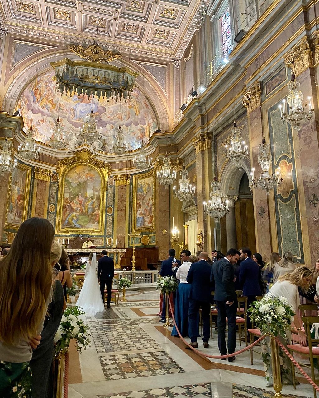 Rome wedding ceremony