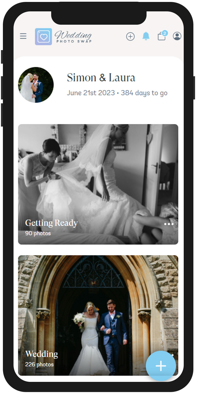 Best Wedding Guest Photos Sharing App & Website - Wedding Photo Swap